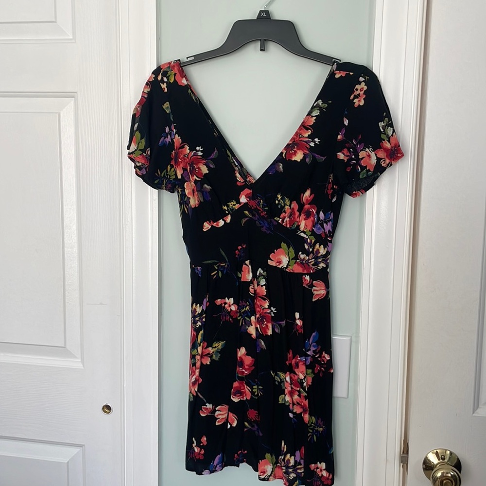 Juniors floral dress